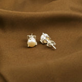 Natural Pearl Stud Earrings