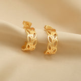 Flora Hoop Earrings