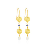 Iolite & Rainbow Gemstone Earrings