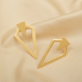 Metal Stud Earrings
