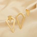 Metal Stud Earrings - La Vitá Jewels