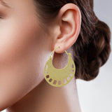 Metal Hoop Earrings