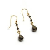 Pyrite  Dangle Earrings