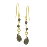 Pyrite  Dangle Earrings