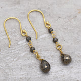 Pyrite  Dangle Earrings