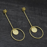 Metal Stud Earrings