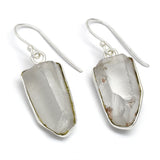 Silver Plated Crystal Dangle Earrings