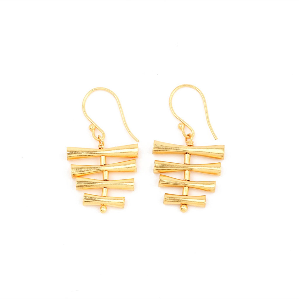 Bar Dangle Earrings - La Vitá Jewels