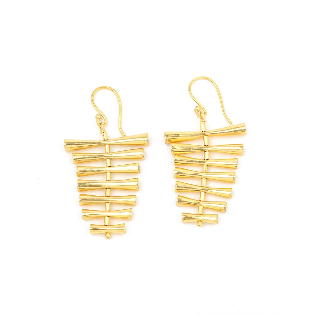 Bar Dangle Earrings - La Vitá Jewels