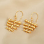 Bar Dangle Earrings - La Vitá Jewels