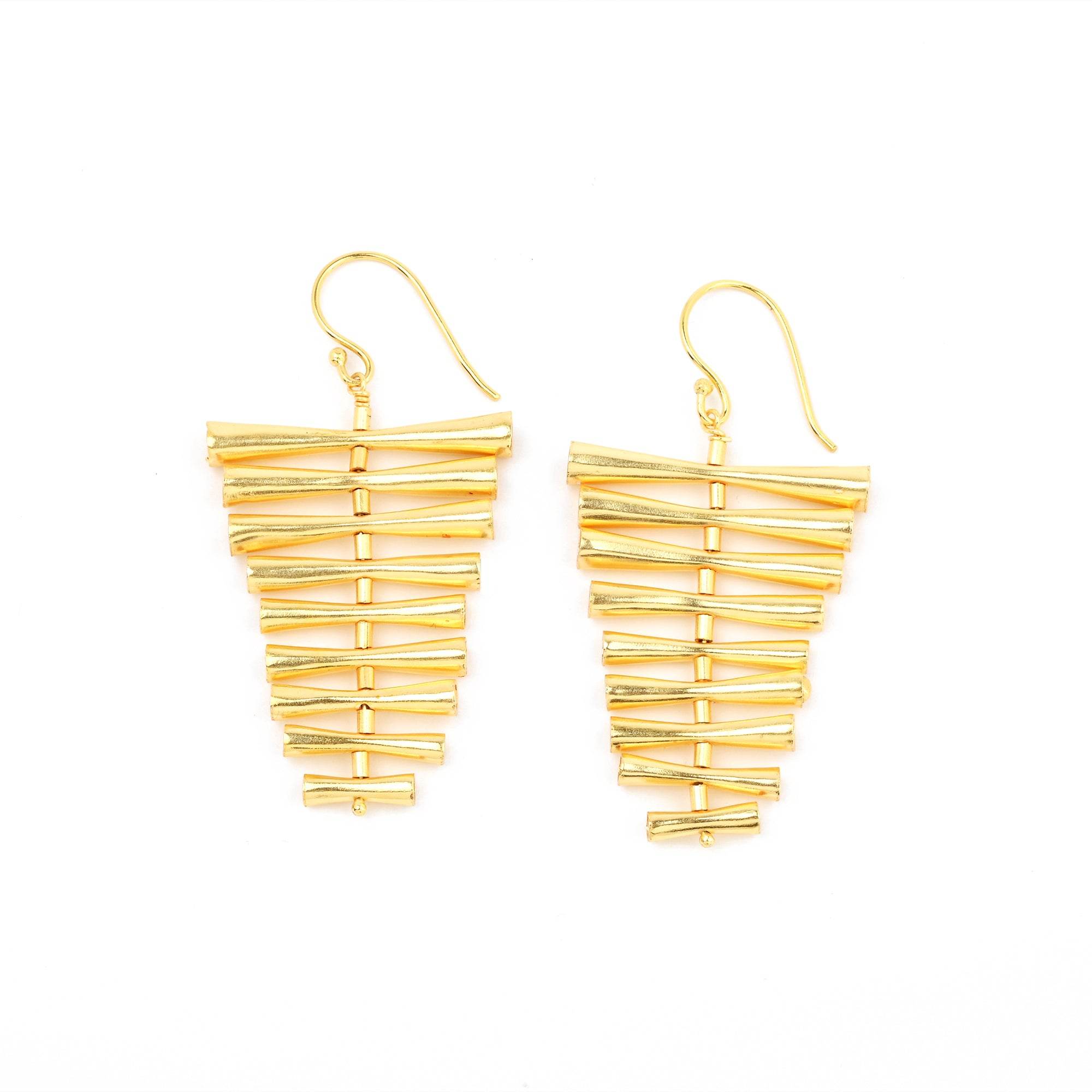 Bar Dangle Earrings - La Vitá Jewels