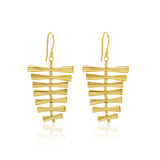 4 Metal Bar Dangle Earrings
