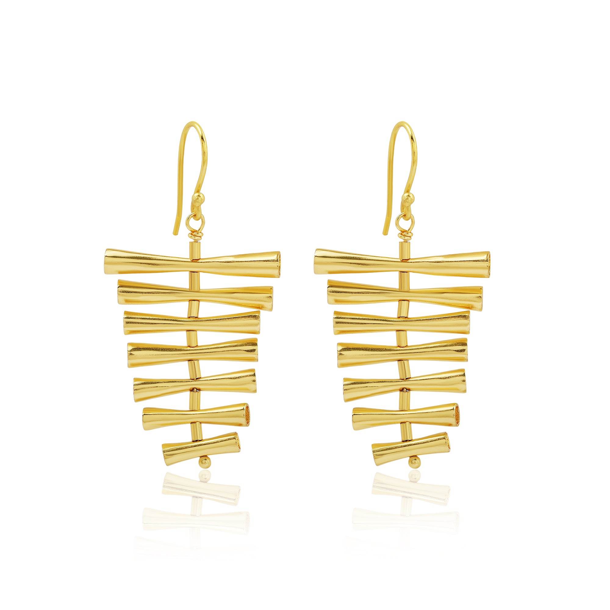 Bar Dangle Earrings - La Vitá Jewels