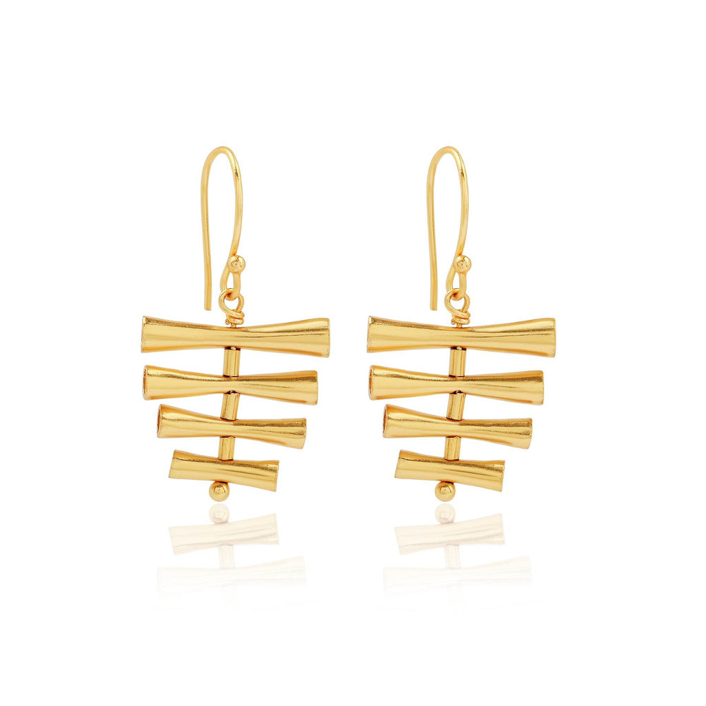 Bar Dangle Earrings - La Vitá Jewels