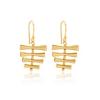 Bar Dangle Earrings - La Vitá Jewels