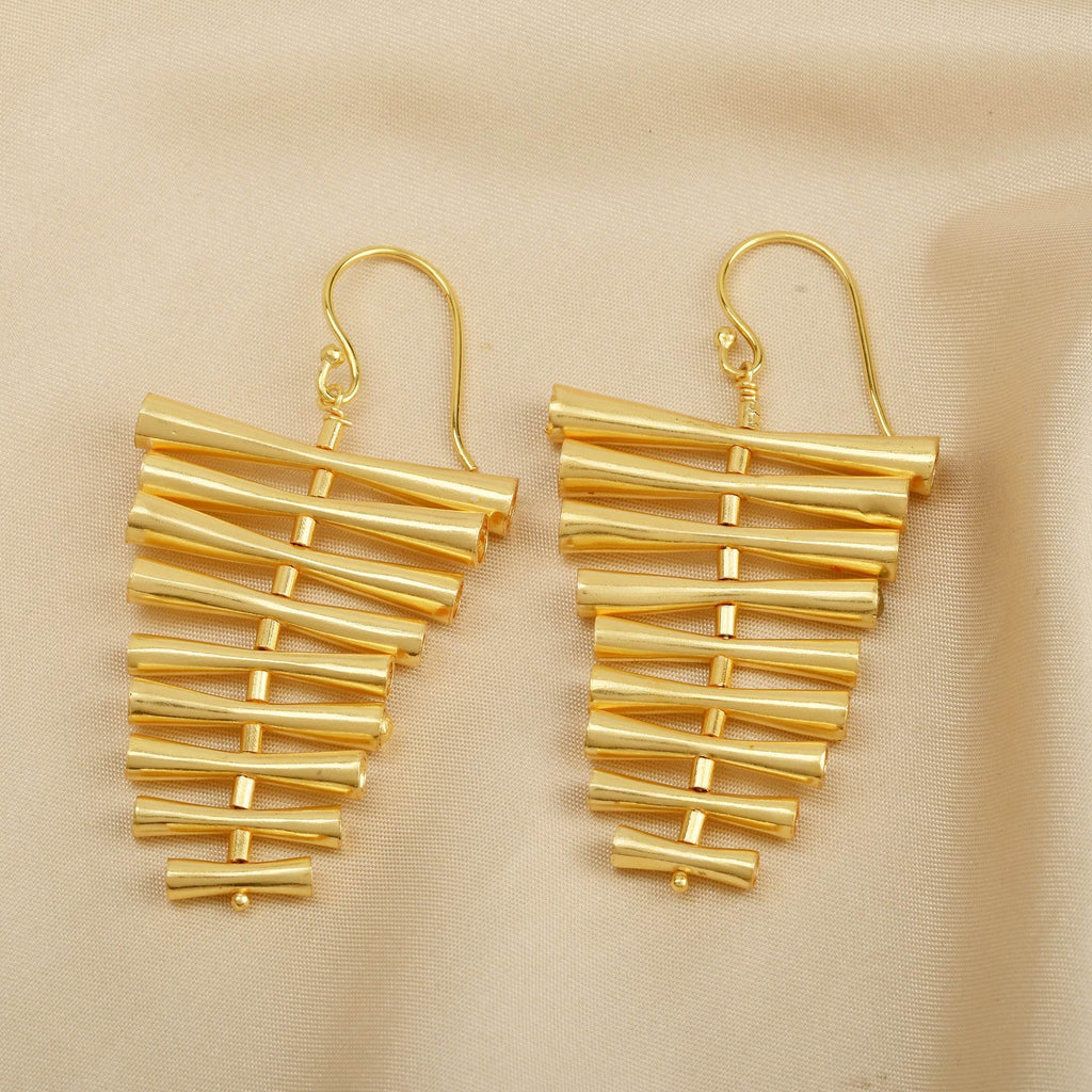 Bar Dangle Earrings - La Vitá Jewels
