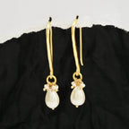 Natural Pearl Drop Earrings - La Vitá Jewels
