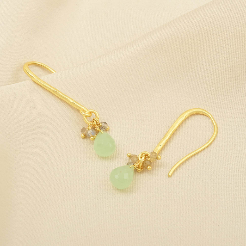 Natural Pearl Drop Earrings - La Vitá Jewels