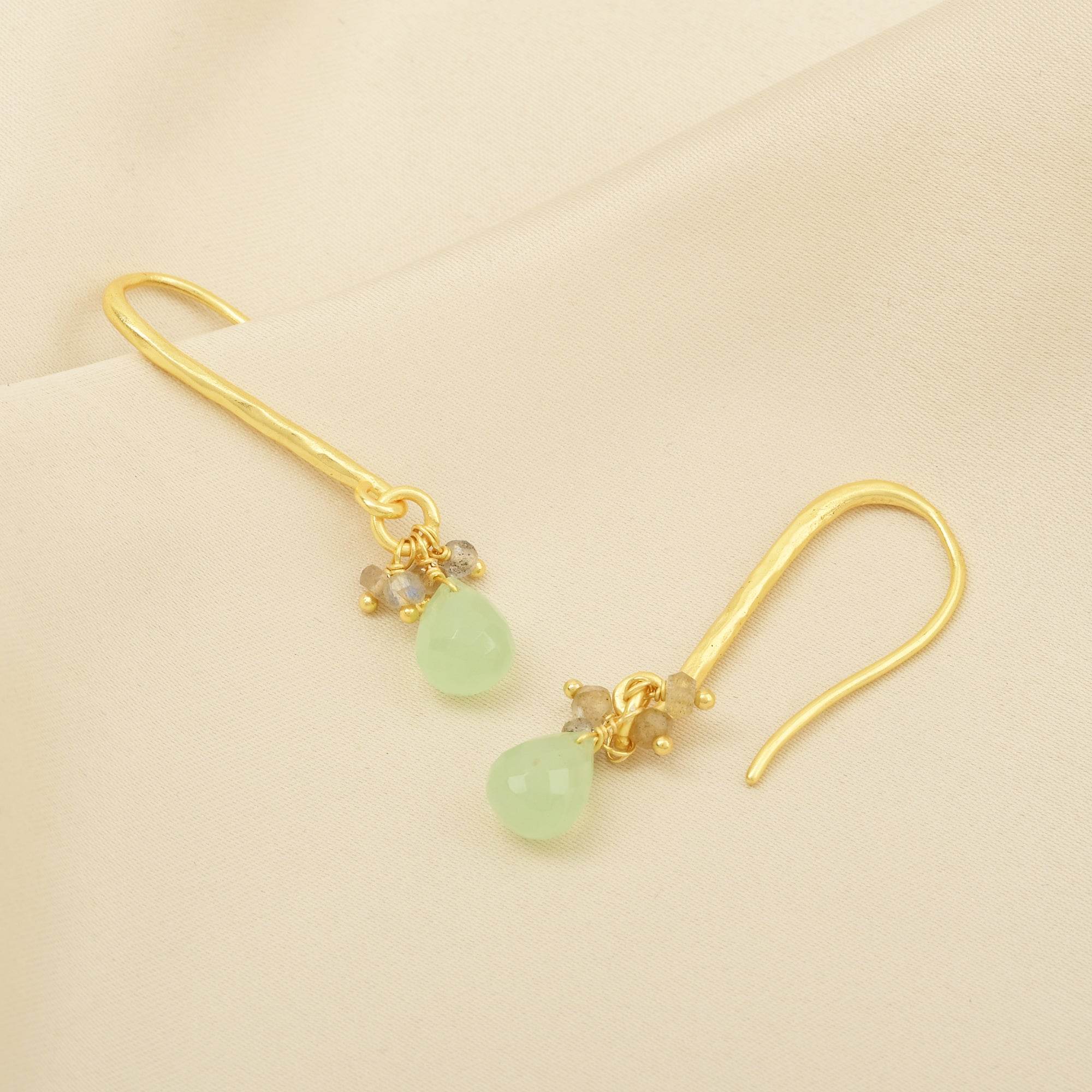 Natural Pearl Drop Earrings - La Vitá Jewels