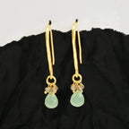 Natural Pearl Drop Earrings - La Vitá Jewels