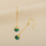 Natural Emerald Gemstone Earring