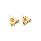 Metal Stud Earrings