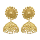 Metal Jhumki Earrings