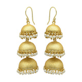 Pearl  Jhumki Earrings