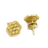 Metal Stud Earrings