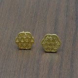 Metal Stud Earrings