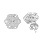 Metal Stud Earrings