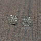 Metal Stud Earrings