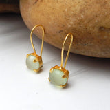 Prehnite  Dangle Earrings