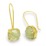 Prehnite  Dangle Earrings