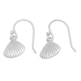 Metal Leaf Dangle Earrings