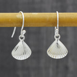 Metal Leaf Dangle Earrings