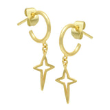 Hoops Earrings Real 22k Yellow  Earrings