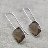 Multi  Dangle Earrings in  Silver Plated Earrings