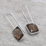 Multi  Dangle Earrings in  Silver Plated Earrings