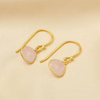 Moonstone Drop Earrings - La Vitá Jewels
