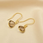 Moonstone Drop Earrings - La Vitá Jewels