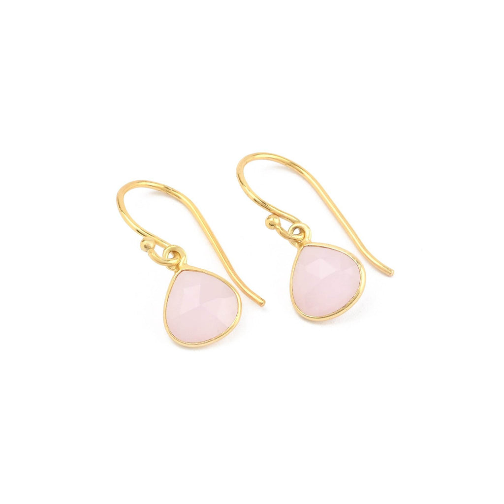 Moonstone Drop Earrings - La Vitá Jewels