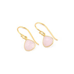 Moonstone Drop Earrings - La Vitá Jewels