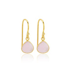 Moonstone Drop Earrings - La Vitá Jewels