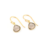 Rainbow Moonstone Dangle Earrings