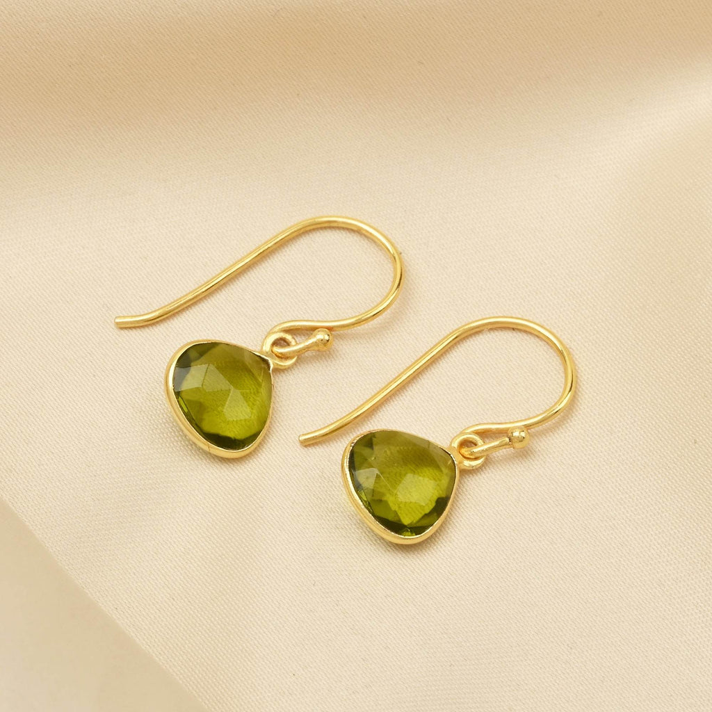 Moonstone Drop Earrings - La Vitá Jewels