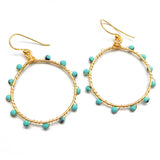 Turquoise  Dangle Earrings