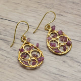 Amethyst  Dangle Earrings