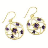 Amethyst  Dangle Earrings