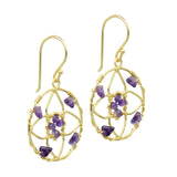 Amethyst  Dangle Earrings